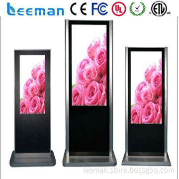 indoor advertising kiosk Leeman P10 SMD lcd all in one computer systems